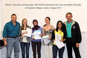 Previous Mission Discovery winning team Previous Mission Discovery winning team