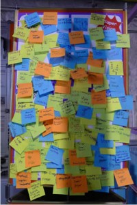 Board full of pledges